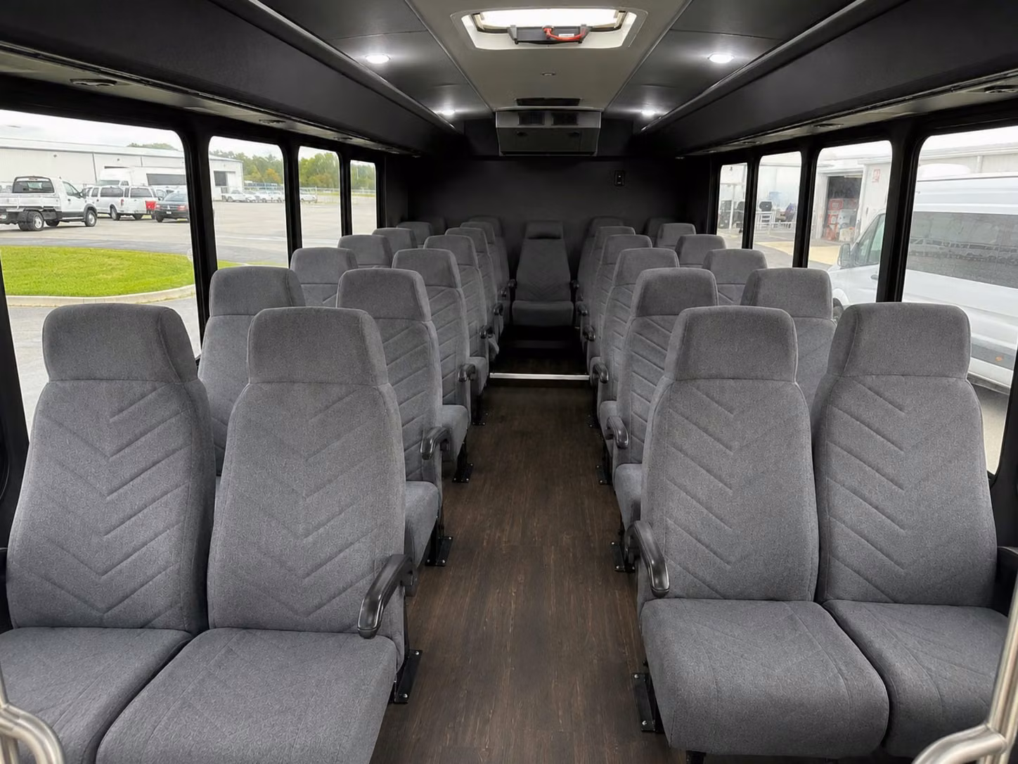 18 passenger minibus inside