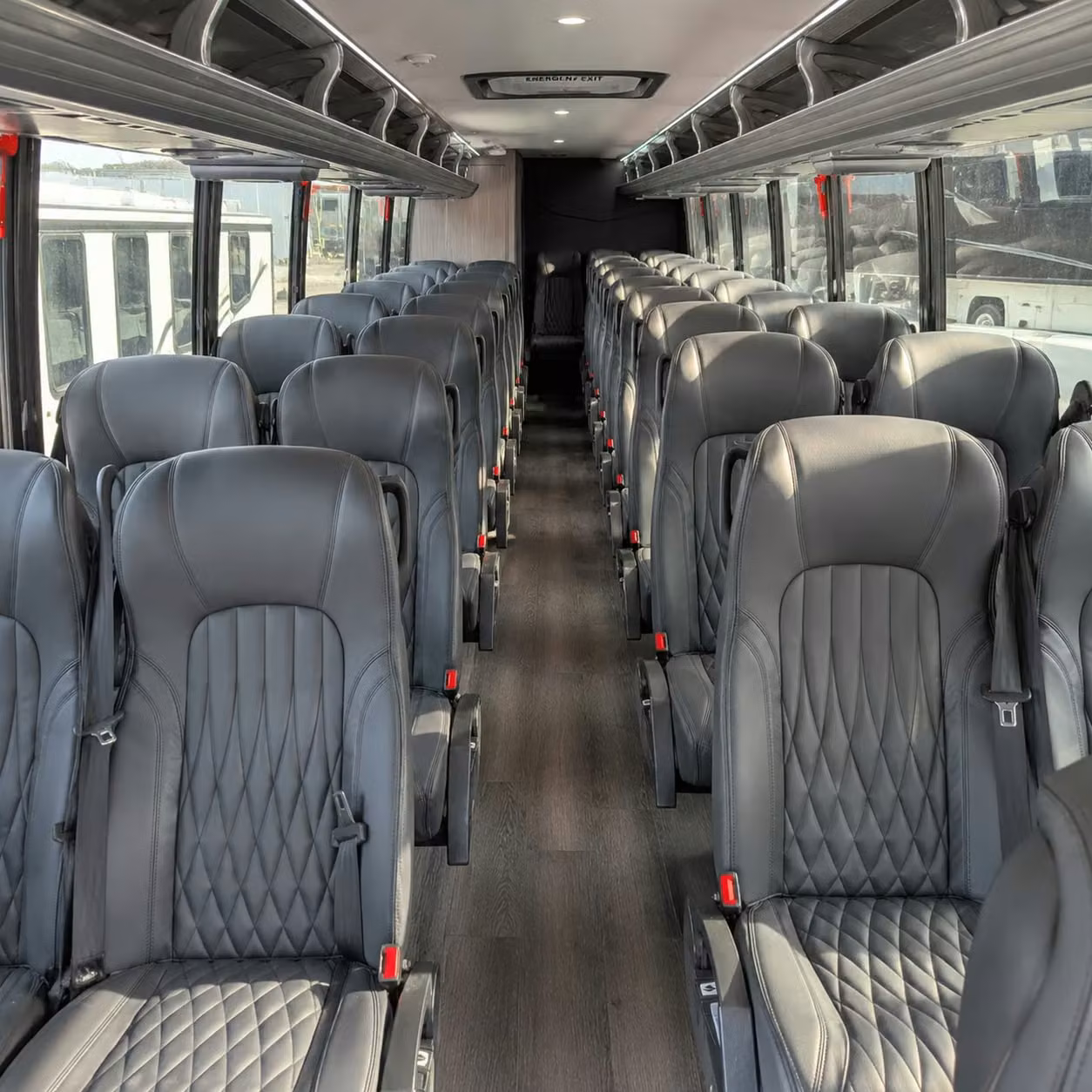 25 passenger minibus inside