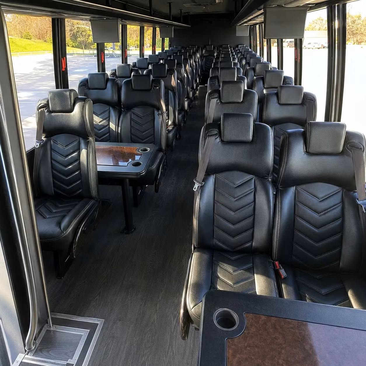 35 passenger minibus inside