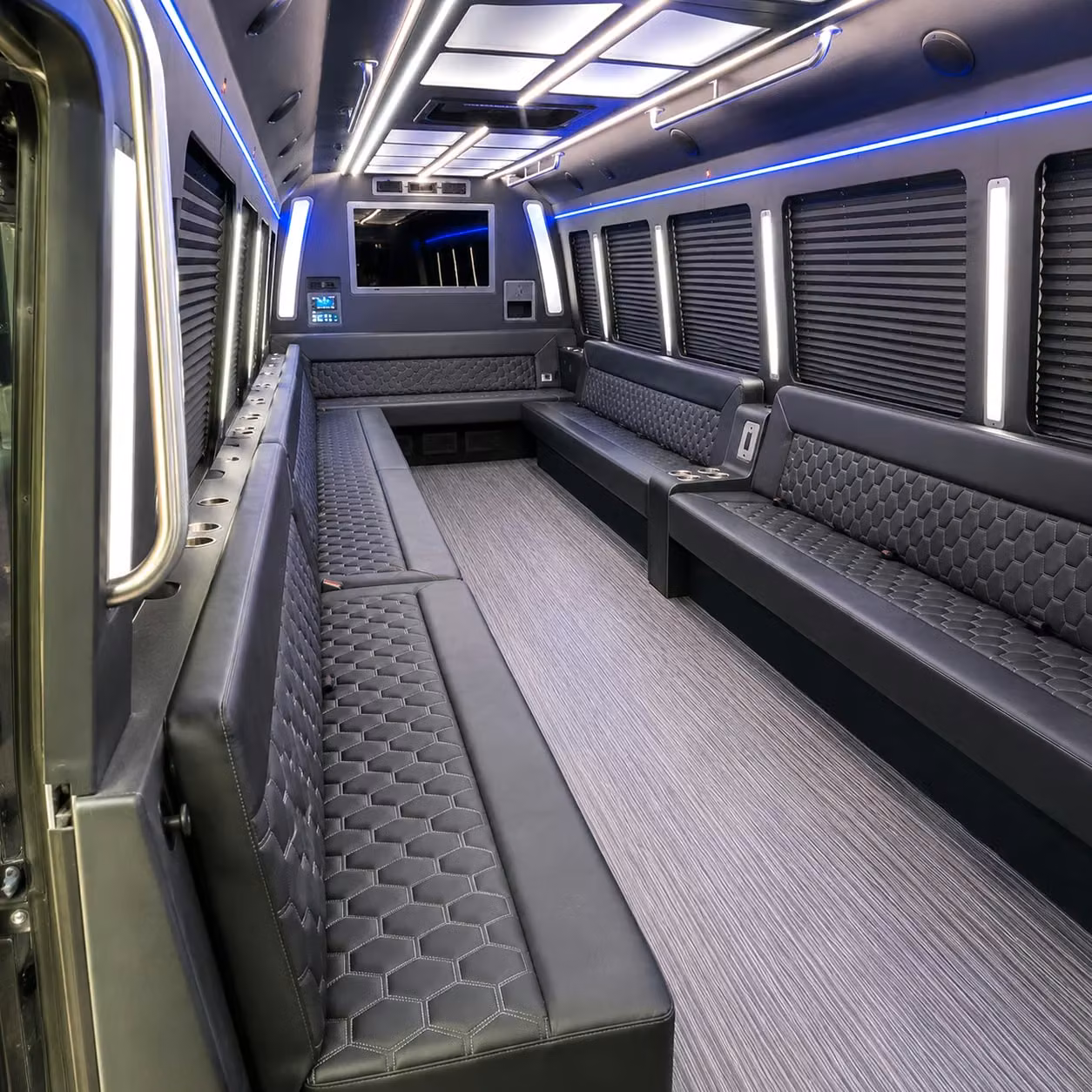 party bus interior