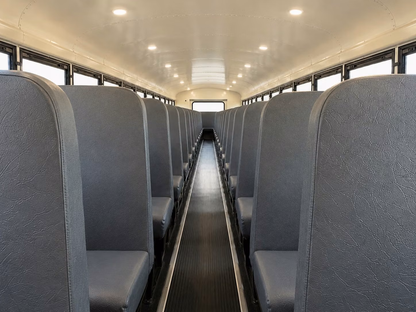 school bus interior