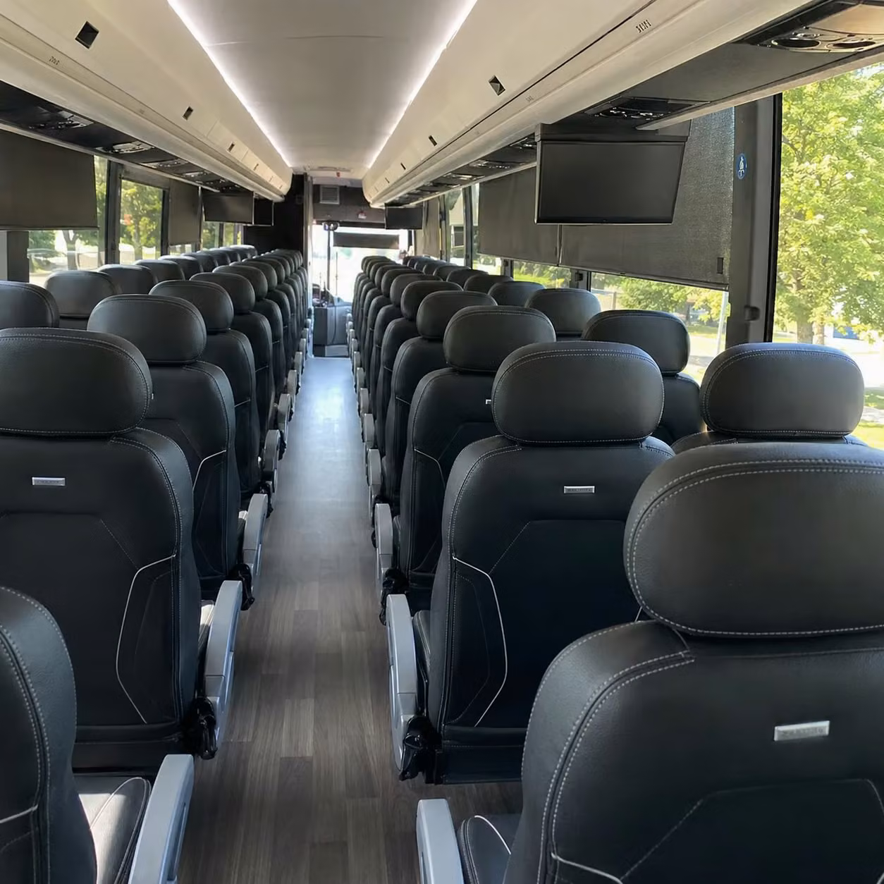 scottsdale charter bus interior