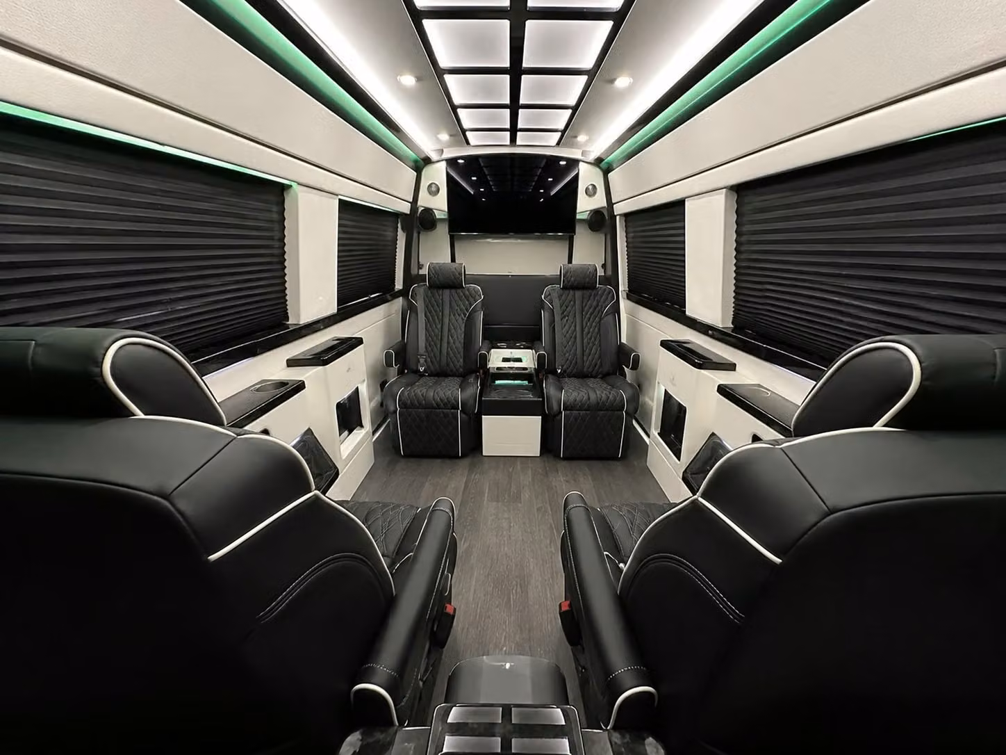 sprinter van with driver interior